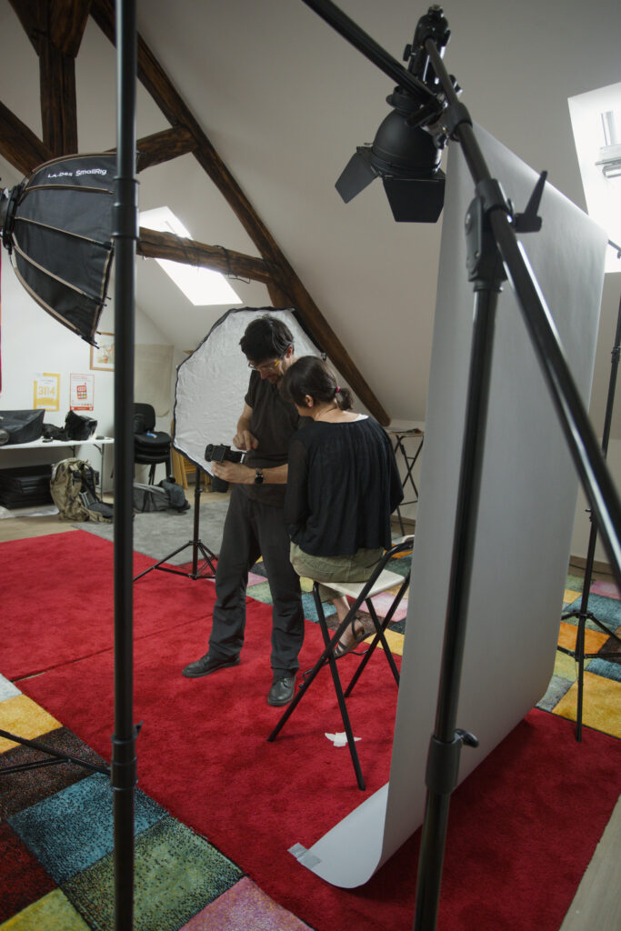 Un studio adapté aux photos pro à Épernon