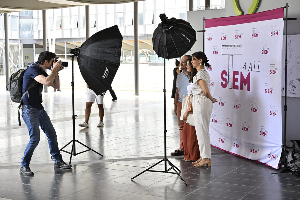 Studio mobile et Photocall à Paris
